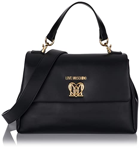 Love Moschino Damen Jc4391pp0fko000 Handtasche, Schwarz, Einheitsgröße