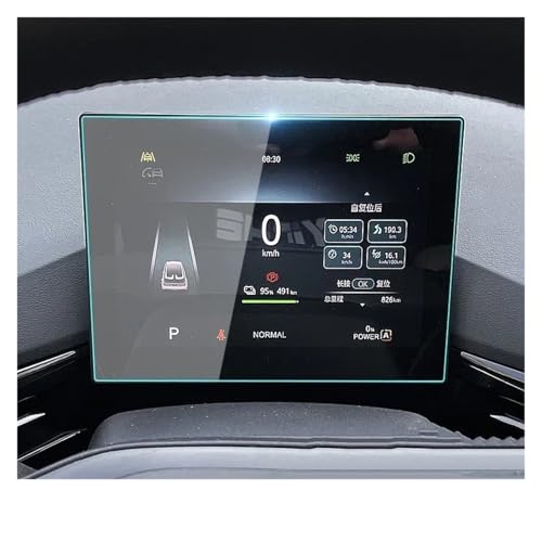 Navigations-Displayschutz Für MG4 EV Für EH32 Für MG Für Mulan 2022 2023 2024 Auto-GPS-Navigationsinstrument Fit Displayschutzfolie Aus Gehärtetem Glas Zubehör Navigation Schutzfolie(Dashboard)