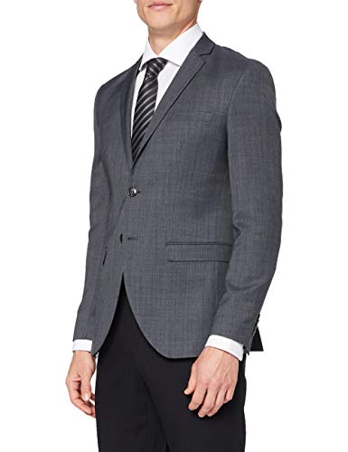 JACK & JONES PREMIUM Herren JPRSOLARIS NOOS Blazer, Grau Dark Grey, (Herstellergröße: 56)