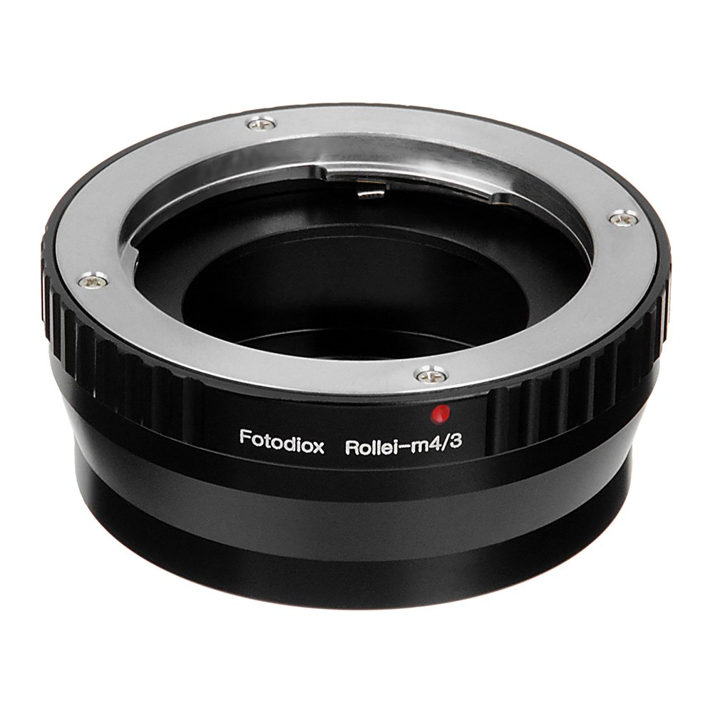 Fotodiox Lens Mount Adapter Compatible with Rollei (QBM) 35mm Film Lenses on Micro Four Thirds Mount Cameras