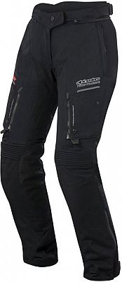 Alpinestars Motorradhose Stella Valparaiso 2 Drystar Pants Black Gray, Schwarz/Grau, XL