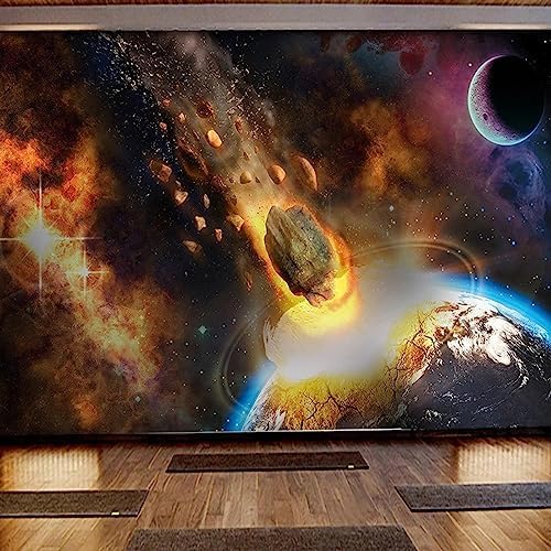 XLMING Cosmic Planet Kinderzimmer 3D Tapete Home Dekoration Wohnzimmer Sofa Schlafzimmer Tv Hintergrund Wand-350cm×256cm