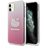 Hello Kitty HKHCN61HDGKEP Hülle für iPhone 11 / Xr 6.1" Rosa hardcase IML Gradient Electrop Kitty Head