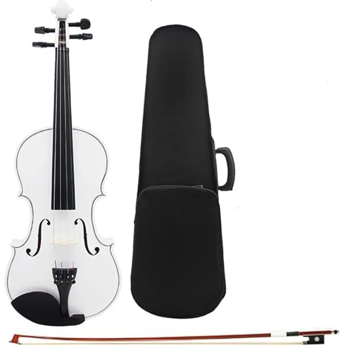 Standard Violine 4/4 Violine Transparenter Klang(White)