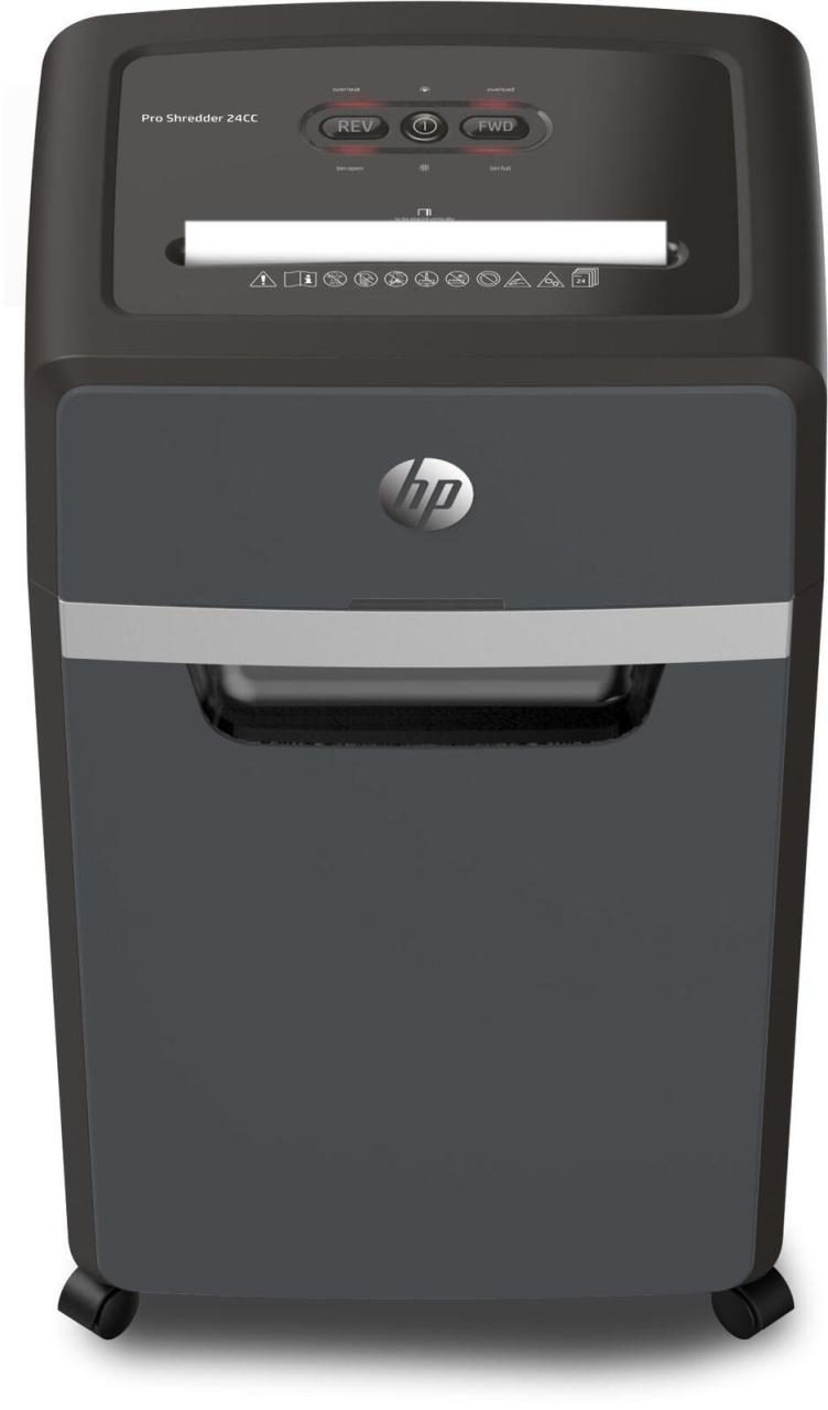 HP Pro Shredder 24CC Aktenvernichter mit Partikelschnitt