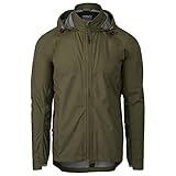 AGU Unisex-Adult Verde Militare Giacca Compact Rain Venture, S