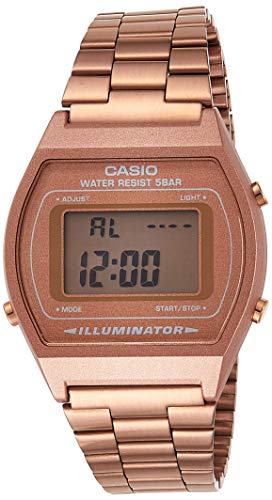 Casio Lässige Armbanduhr, Digitalanzeige, Quarz, B640Wc-5ADF, Unisex, Armband, Armband