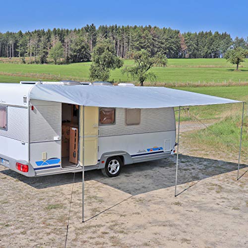 Reimo Tent Technology Sonnensegel Sonnenvordach Markise Sonnensegel 200-900 x 240 cm Wohnwagen Wohnmobil Verschiedene Größen (300 x 240 cm)