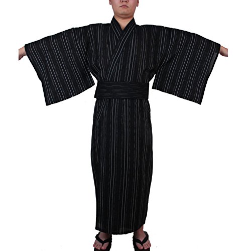 Männer japanische Yukata japanischen Kimono Home Robe Pyjamas Morgenmantel # 03