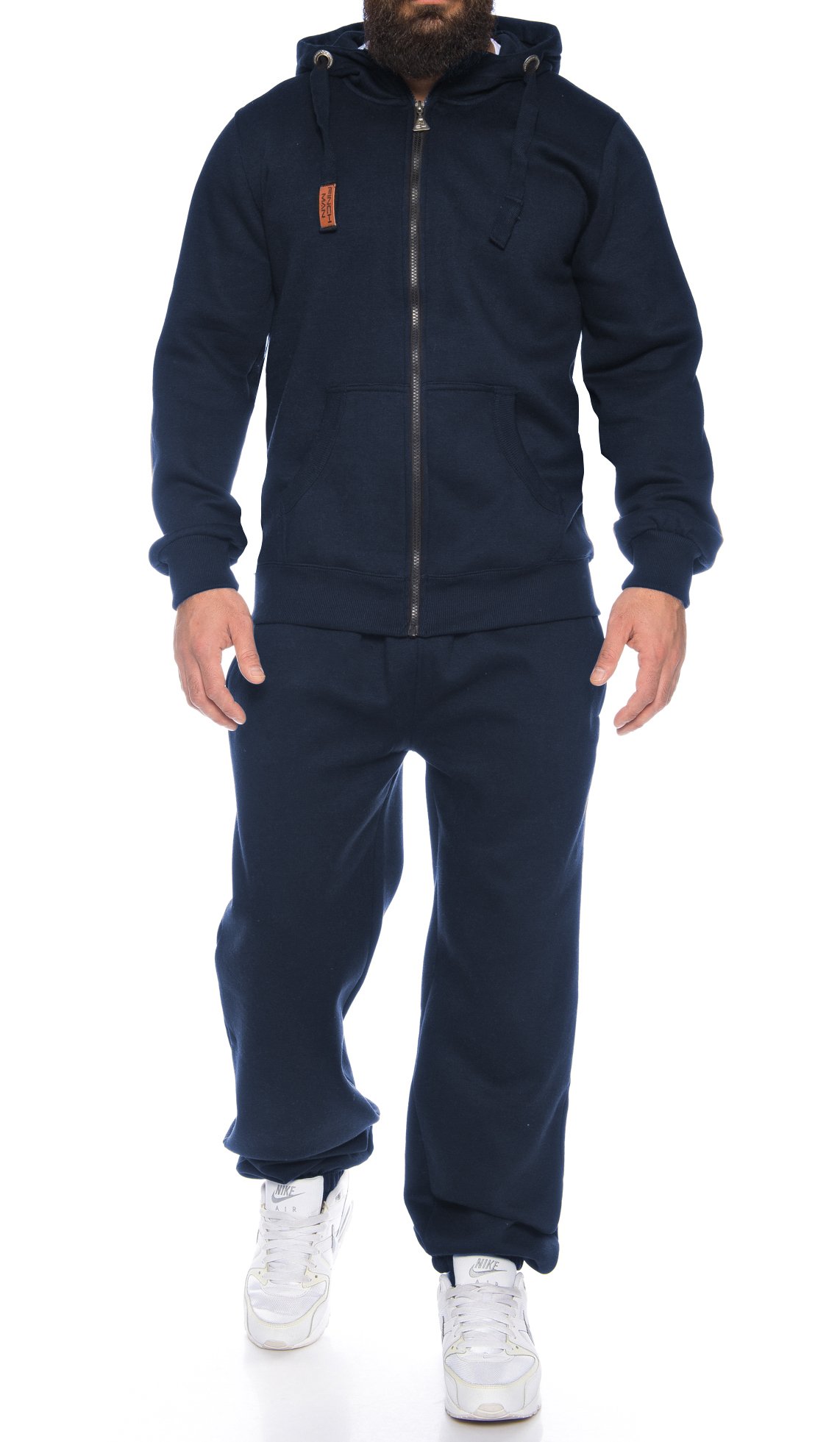 Finchman Finchsuit 1 Herren Jogging Anzug Trainingsanzug Sportanzug FMJS135, Darkblue, M