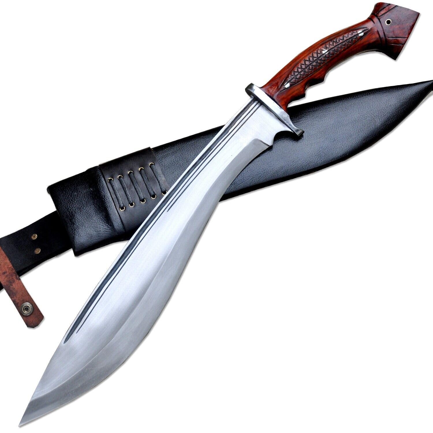 45 cm Lange Klinge, große Machete-Dschungel-Machete-kukri-khukuri-geschmiedet-gehärtet- Hochleistungsmachete