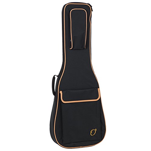 ortola 6904 - -037 - Bezug Elektrische Gitarre, Rucksack OHNE LOGO, schwarz und orange