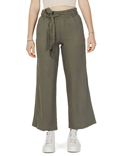 JdY Damen JDYSAY MW Linen Belt Pant WVN NOOS Leinenhose, Kalamata, 44