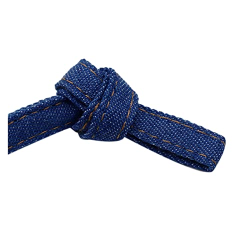 RybdaFDc Schnürsenkel, Doppellagige Hohlschnürsenkel Flache Schnürsenkel for Schuhe Doppelschnürsenkel Sneakers Schnürsenkel 60cm-200cm(Blue,140cm)