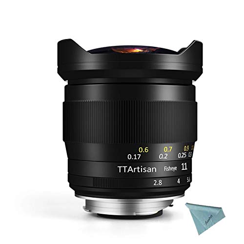 TTArtisan 11mm F2.8 Full Fame Ultra-Wide Fisheye Manual Lens for Sony E Mount for Nikon Z Mount for Canon EOS-R for Leica L Mount (11mm F2.8 Nikon Z Mount)