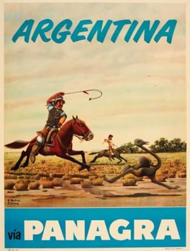 Hfmquisutron Holzpuzzle 1000 Teile Argentinien Reiseposter Für Puzzle Familie Stressabbau Spiel Rg130Sm