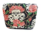 Rose Tattoo Schwarz Messenger Bag