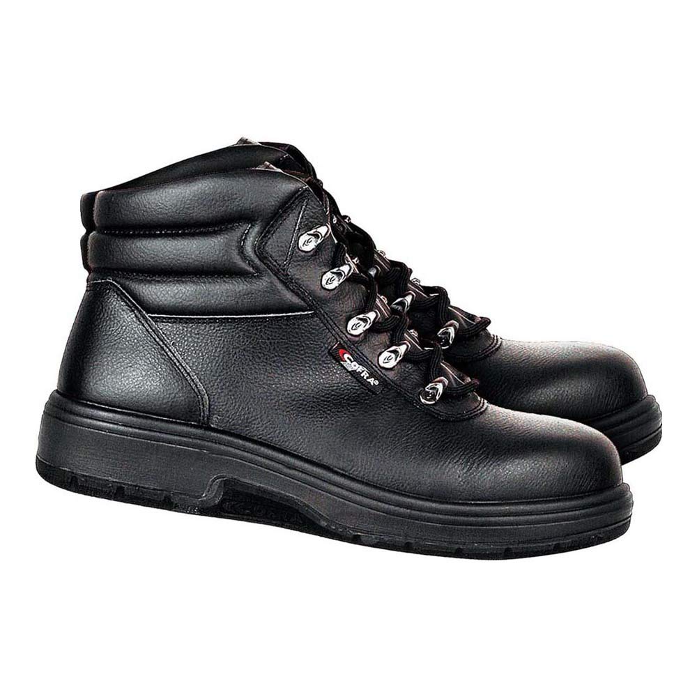 Cofra Sicherheitsstiefel Asphalt S2 P HRO HI Arbeitsstiefel für Asphaltierer, Straßenbau Größe 44, schwarz, 82020-000