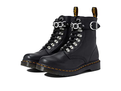 Dr. Martens 1460 Pascal Chain Black Sendal UK 6 (US Women's 8) M