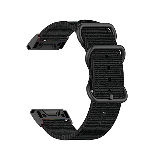 OPKDE 26, 20, 22 mm, Nylon-Uhrenarmband für Garmin Fenix 7X 6X Pro 7 7S 6 6S 5X 5 5S Plus/Epix Gen 2/Descent G1 Smart-Armbänder, Zubehör, For Descent G1 Solar, Achat