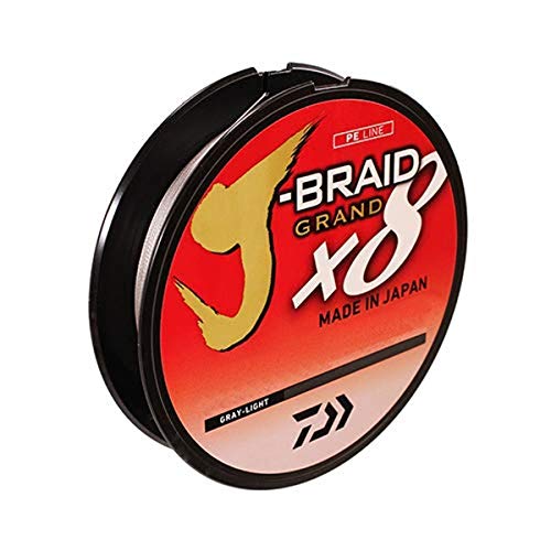 J-Braid Grand Spule, 274 m, Grau, leicht