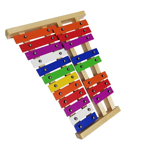 Glockenspiel Für Anfänger Glockenspiel Schlaginstrument 20 Noten Bunte und exquisite Aluminiumplatte