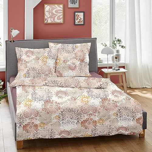 Dormisette Feinbiber Bettwäsche Gatineau beige