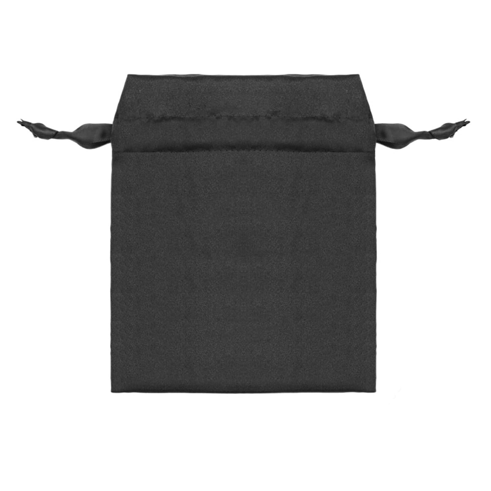 Blackout Schlafmasken, Seide Augenmaske Seide Schlaf Augenmaske gepolstert Schatten Augenabdeckung Patch Schlafen(Black Bag Only)