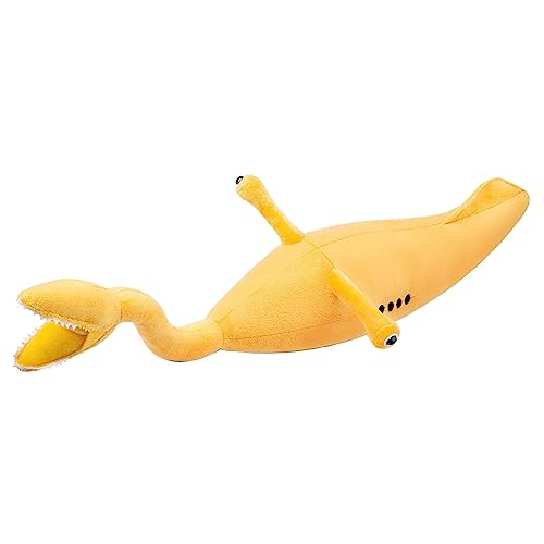 DANAIM Tully Monster Kuscheltiere Plüsch 23,6 Zoll Cambrian Ancient Organism Tullimonstrum Plüschtierpuppen Geschenke for Kinder Geburtstag Weihnachten