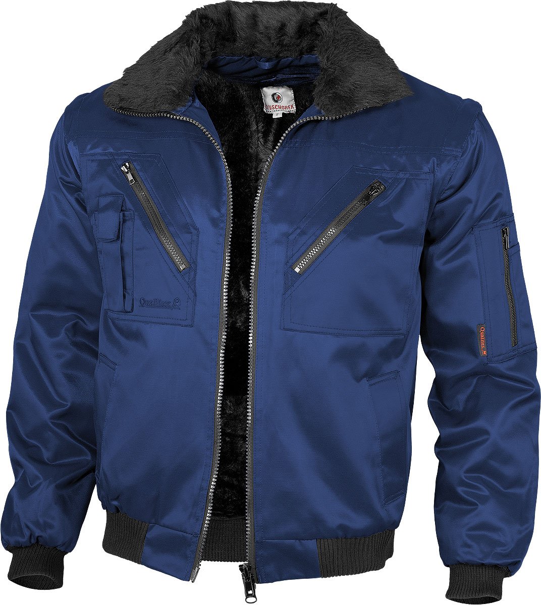 Qualitex - Pilotenjacke 4 in 1, Marine, 4XL