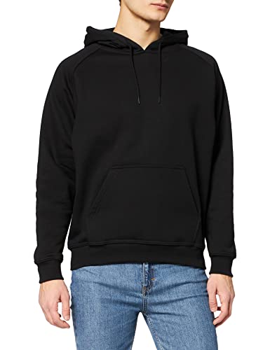 Urban Classics Herren Kapuzenpullover Blank Hoodie, Farbe black, Größe 3XL