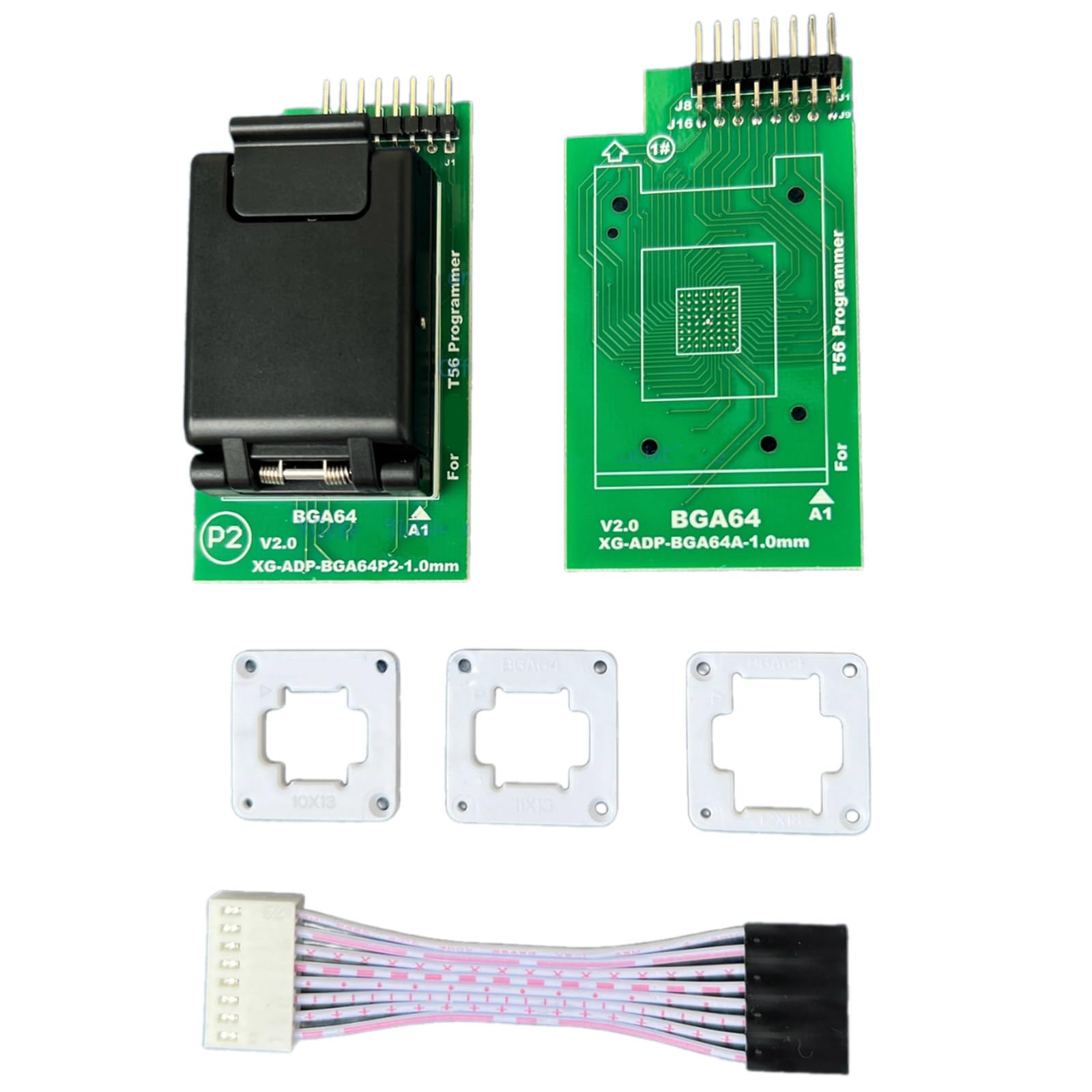 BGA64 2 in 1 Adapter Suite nur für T56 Programmierer für elektronische Entwicklung für ausgewählte Programmierer