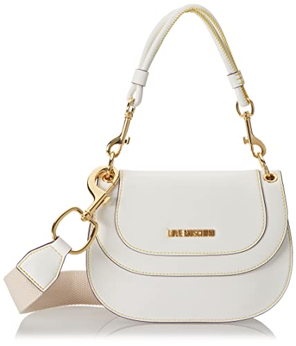 Love Moschino Damen Jc4112pp1glr0100 Umhängetasche, Weiß