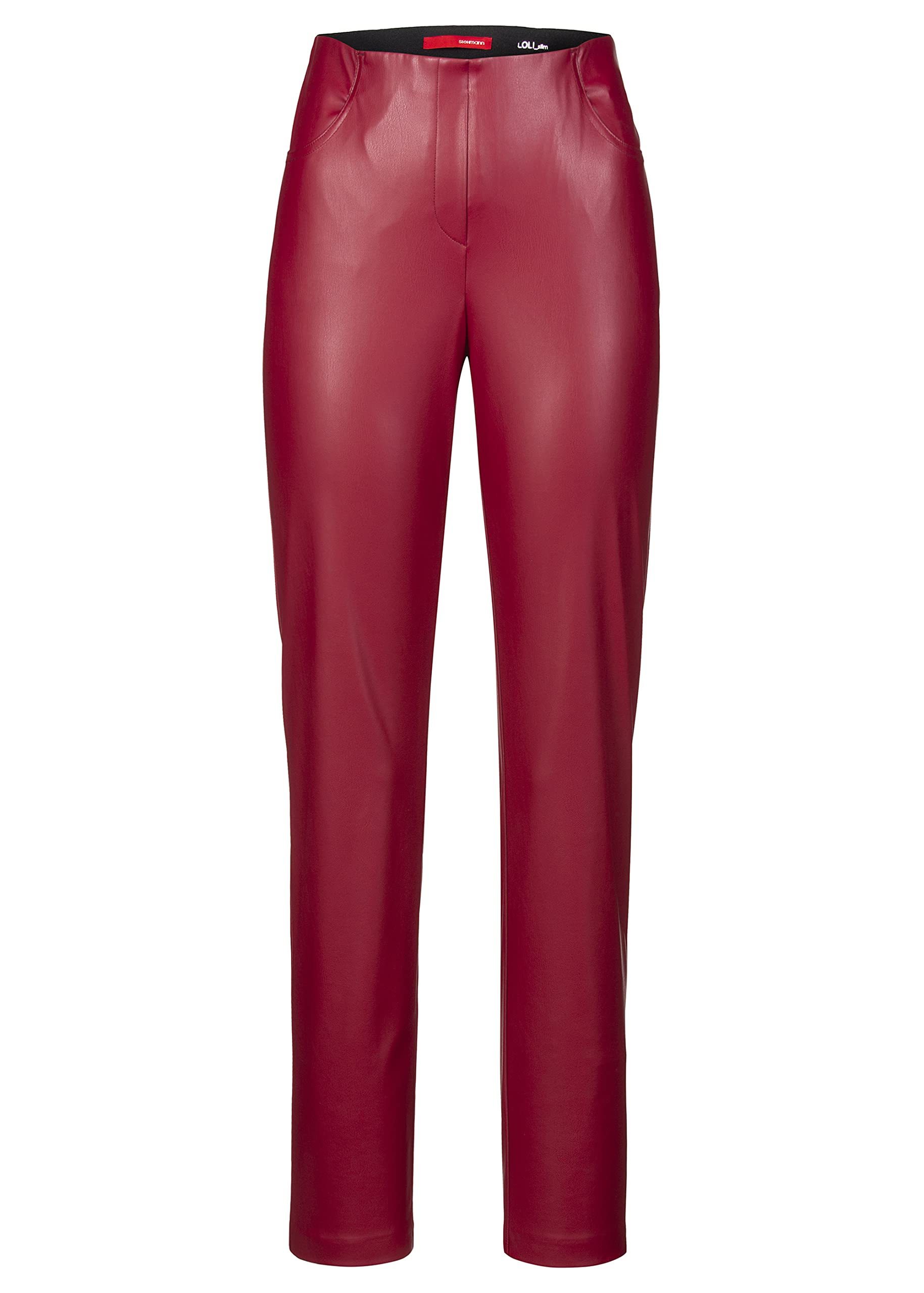 Stehmann, Loli3-740, schmale Schlupfhose mit vorderen Taschen und Schlitz hinten am Bein (sun dried tomato, 42)