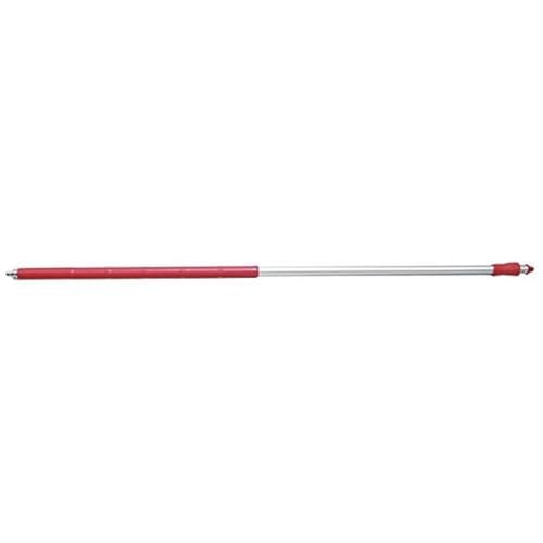 Maya Professional Tools 49824-3 Ergonomischer Stiel mit Wasserdurchlauf, FBK/Lebensmittelhygiene, 1500 mm x 32 mm, Rot