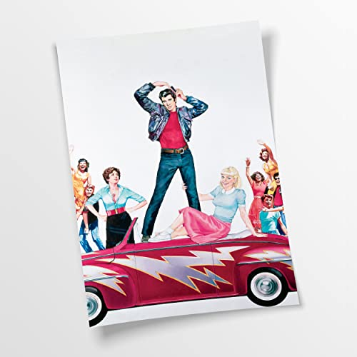 Poster Grease | John Travolta - Musical - Hollywood, Alter - Film - Movie, USA - Lovestory, Deko - Inneneinrichtung, Klein bis XXL