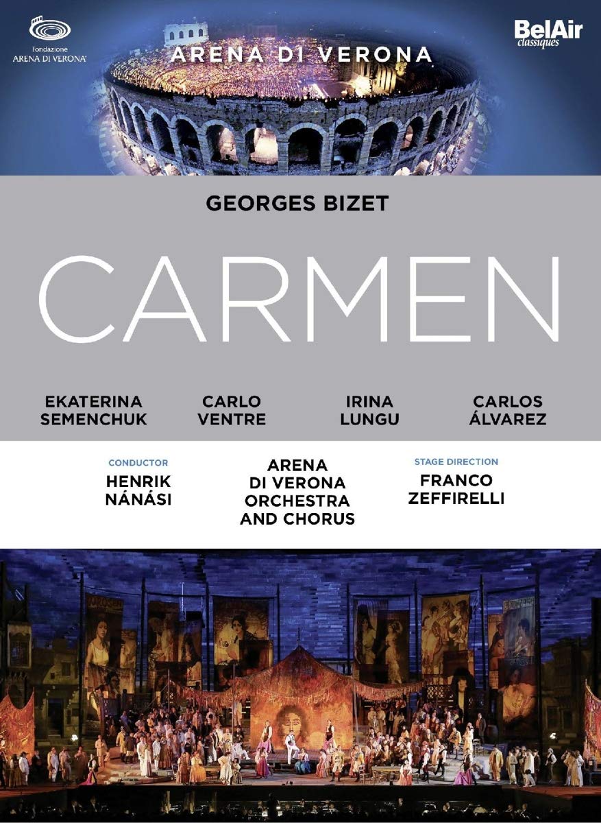 Bizet: Carmen (Semenchuk/Alvarez) - High Definition recording June 2014, Verona Arena [DVD]