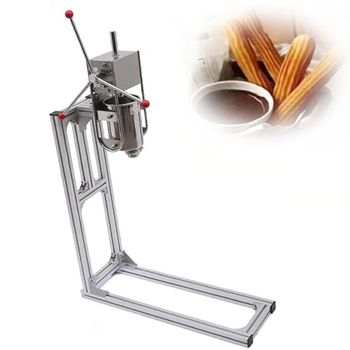 lwjunmm Churro-Maker-Maschine | Spanischer Donuts-Maker | Churro-Maschine, kommerzielle Churros-Maschine, 3L, spanisch, aus Edelstahl, für den Einsatz in Restaurants und Bäckereien zu Hause,3L