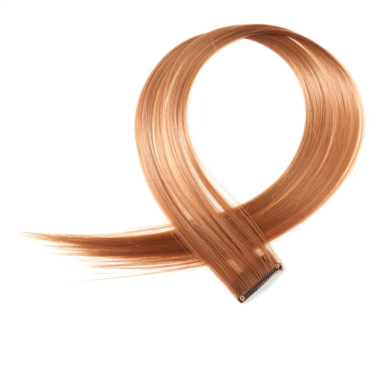 Clip-in-Haarverlängerungen Farbige Clip-in-Haarverlängerungen, 55,9 cm, Regenbogenfarben, lange, glatte Haarteile, Clip-in-Synthetik, Halloween, Cosplay, Mode, Party, Geschenk for Frauen und Mädchen C