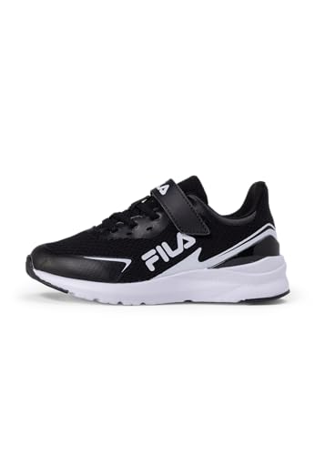 FILA Unisex Kinder Laufschuh Crusher V Kids, Black White, 35 EU