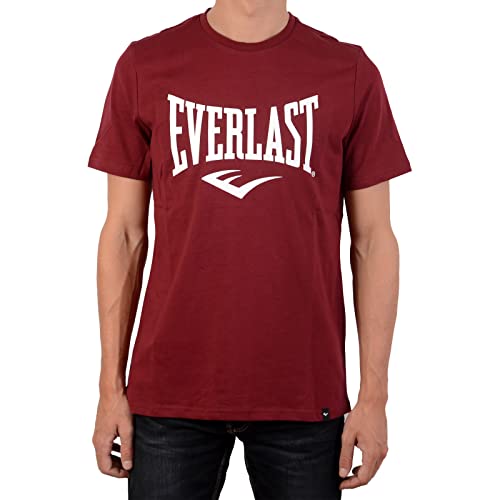 Everlast Herren T-Shirt Russel Sport Tshirt, weinrot, S