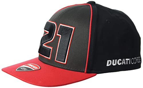 Troy Bayliss Men's 21 Ducati Corse Kappe, Multi, One Size