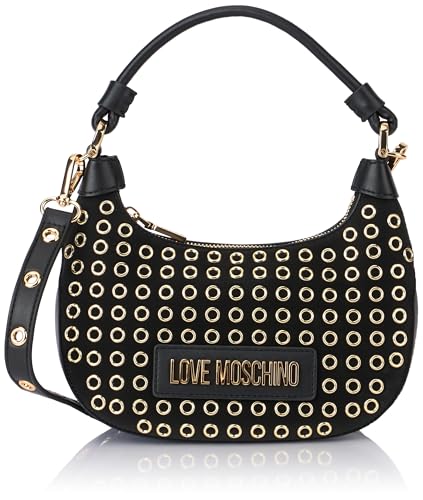 Love Moschino Damen Jc4058pp1llh100a Handtasche, Schwarz