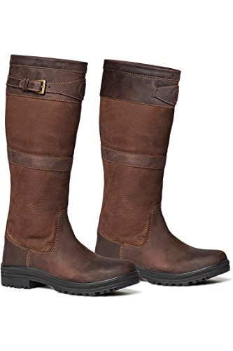 Mountain Horse 2022 Damen Cumberland Lange Reitstiefel 022160300io - Braun Footwear Calf Size - Regular/Wide, Footwear Size - 41