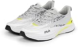 FILA Herren Beryllium Running Shoe, White-Evening Primrose, 47 EU