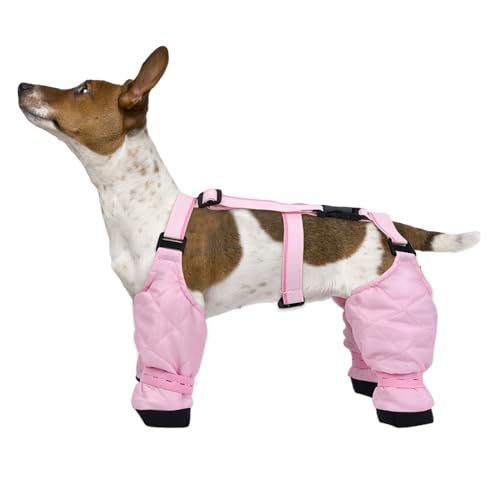 Hundestiefel-Leggings, Pfoten-Hundestiefel-Leggings, wasserdichte Hundeschuhe, Stiefel, Welpen-Beinschutz, Leggings, Pfotenschutz, Pfotenschutz für kleine, mittelgroße und große Hunde