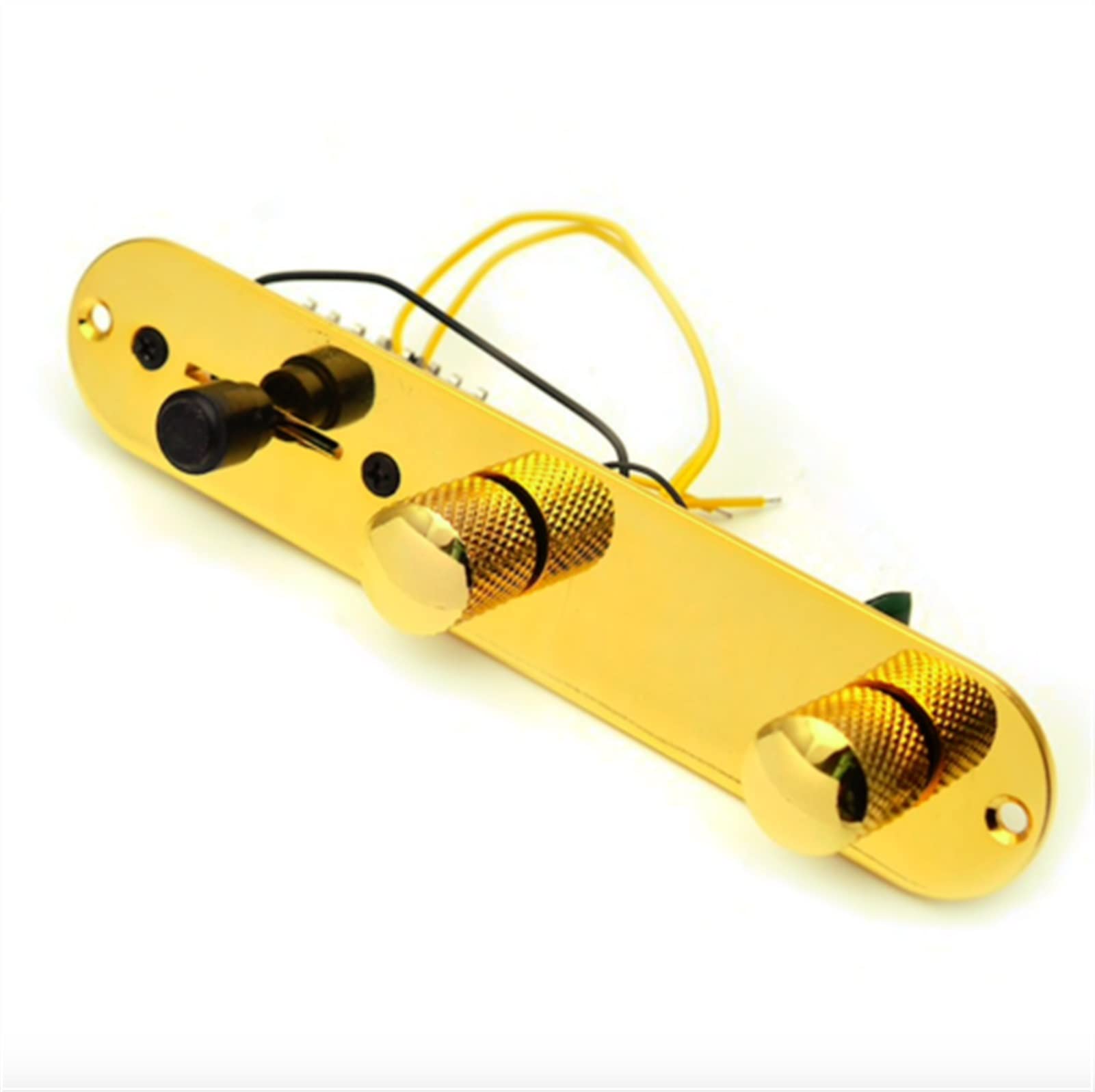 Gitarre Control Plate 3-Wege-Wandler Für Telecaster In Gold Tune-o-matic Steg