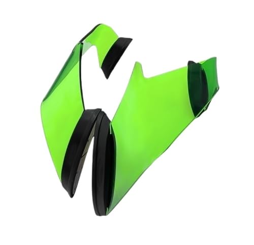 Motorrad Soziusabdeckung Motorrad Seitenverkleidung Festflügel Grün Für Ka&wasaki ZX-10R ZX10R ZX 10R 2022-2024 Aerodynamische Cowling Winglet Spoiler Verkleidung