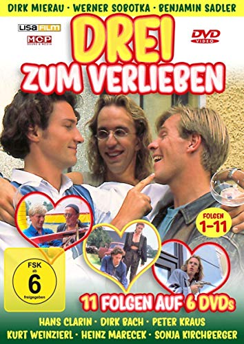 Drei zum Verlieben - Folgen 1-11 [2 DVDs]