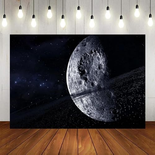 Der Weltraum Planet Jupiter Und Saturn Alles Gute Zum Geburtstag Party Fotografie Hintergrund Hintergrund Banner Dekoration Baby Shower 300x200cm